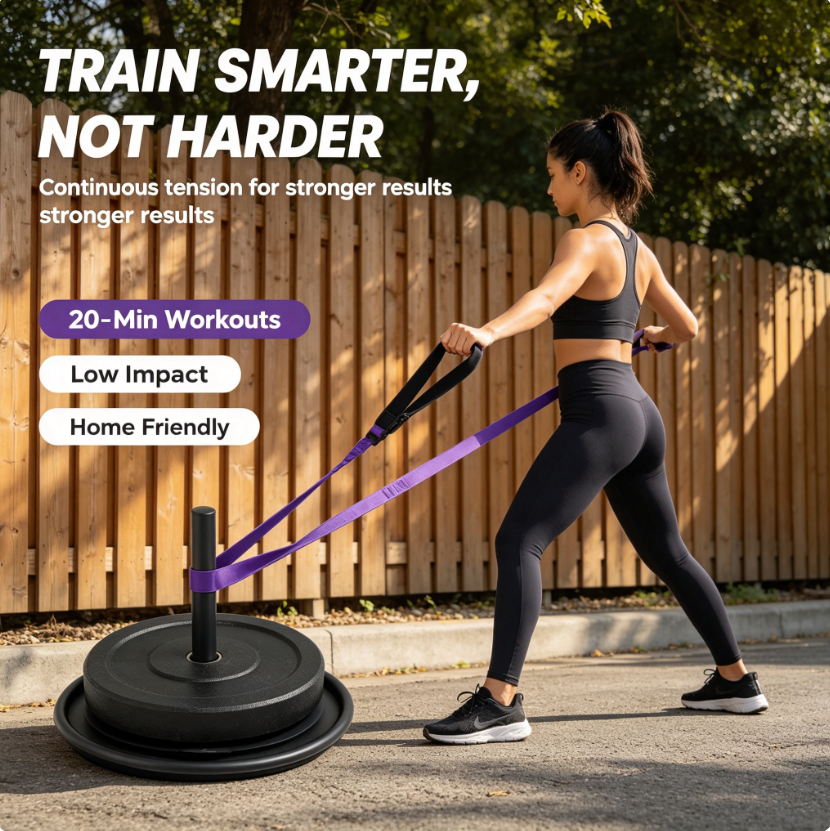 🚀 Zero Sled + Strap – The Ultimate Sprint & Drag Machin