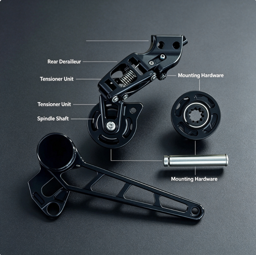 The Ultimate 7‑Speed Rear Derailleur & Tensioner System – Precision Shifting, Redefined
