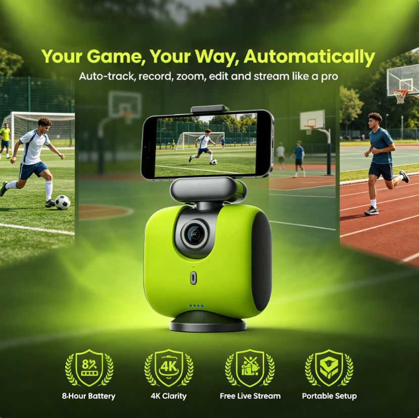 Your Ultimate Auto-Tracking Sports Camera – Redefining Game Capture