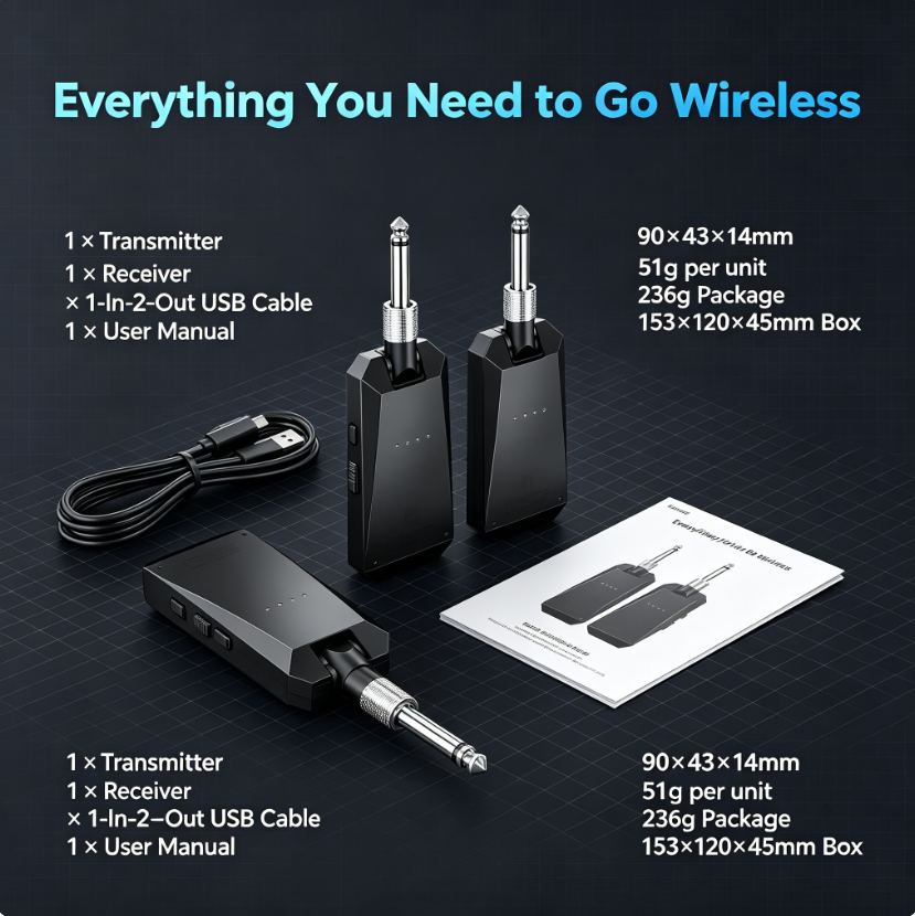 Cut the Cord. Unleash Your Sound.