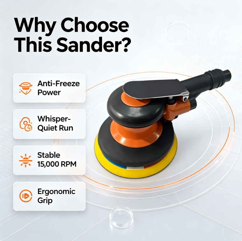 The Ultimate Air Sander – Compact Fury, Infinite Precision