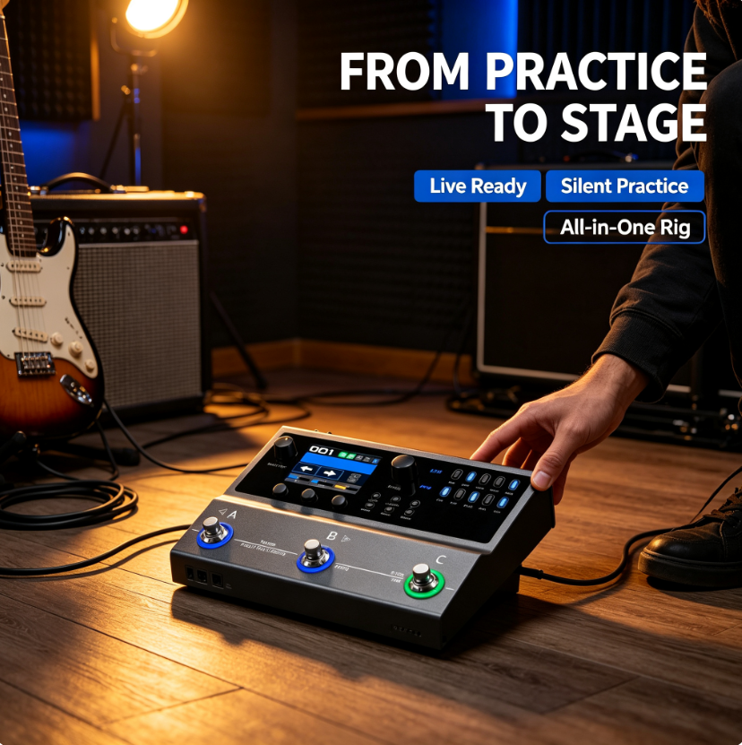 The Ultimate Pocket Arena – 3-Switch Digital Multi-Effects Engine