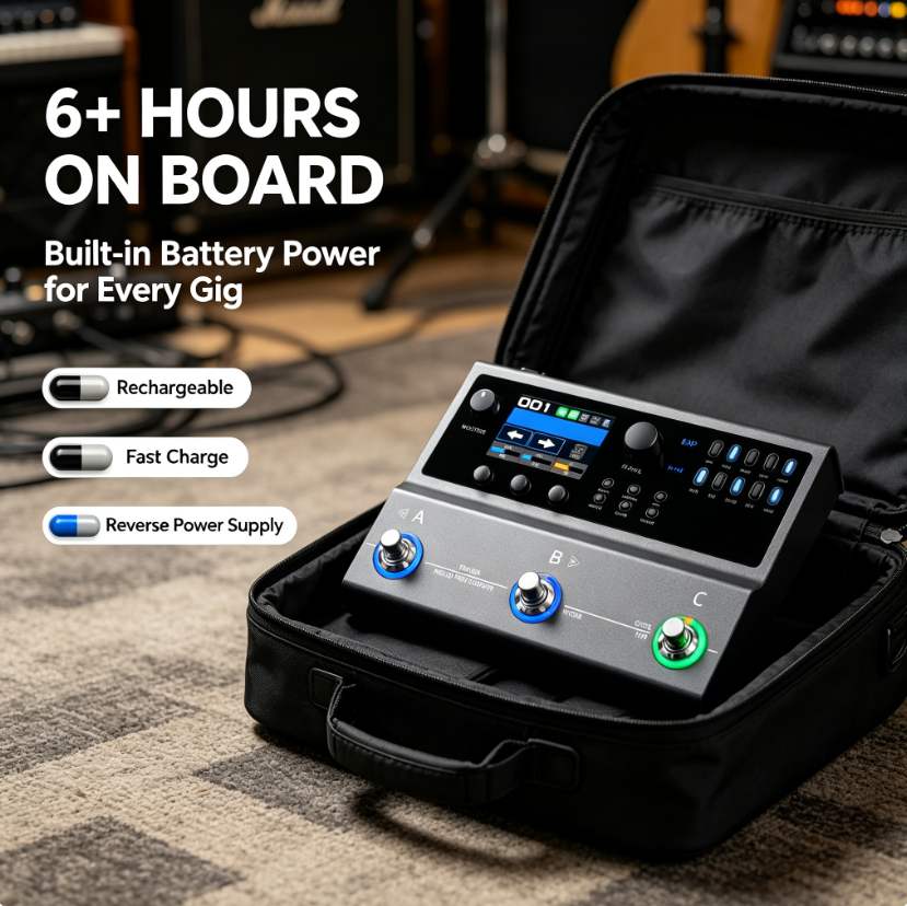 The Ultimate Pocket Arena – 3-Switch Digital Multi-Effects Engine