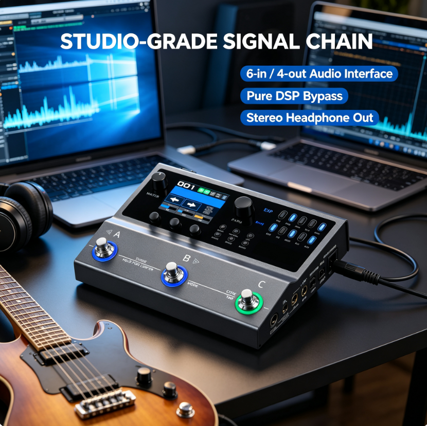 The Ultimate Pocket Arena – 3-Switch Digital Multi-Effects Engine