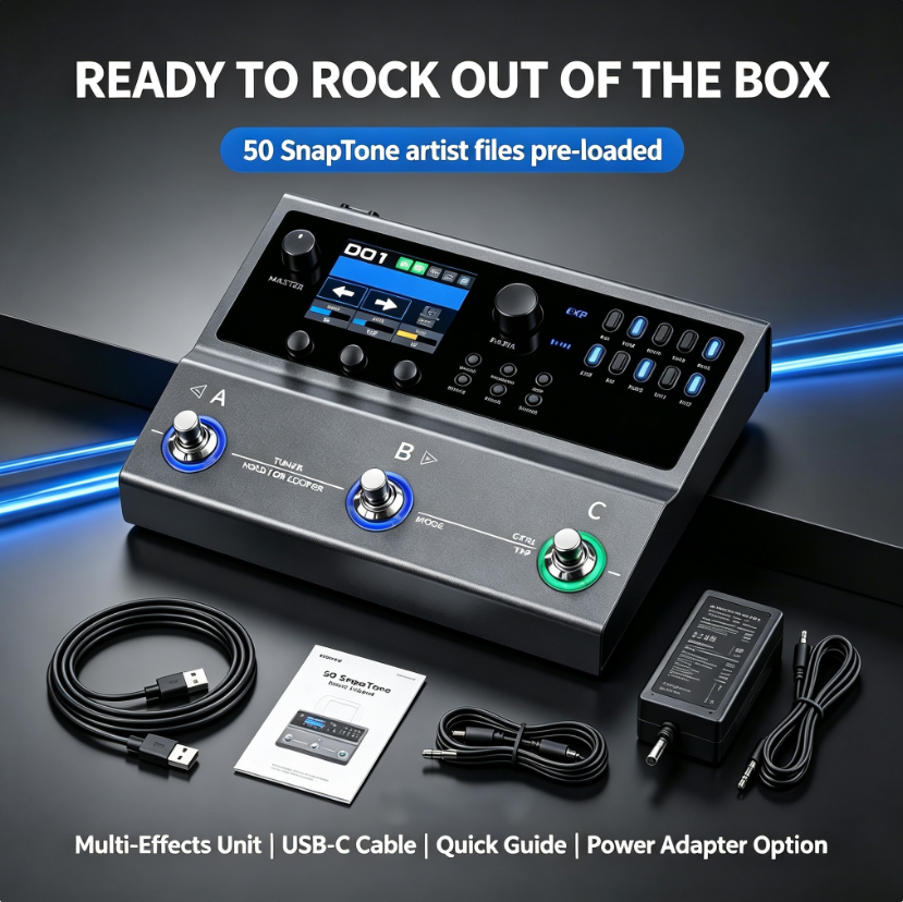 The Ultimate Pocket Arena – 3-Switch Digital Multi-Effects Engine