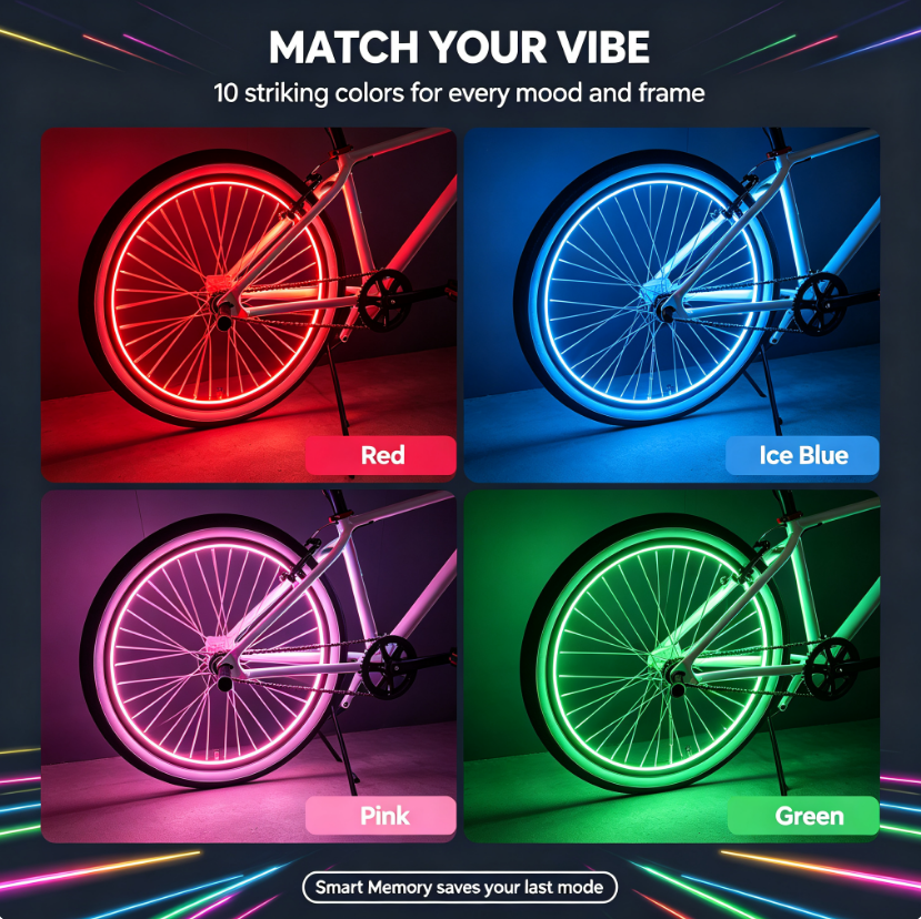 Light Up Your Ride – Turn Every Street Into a Runway ✨🚴‍♂️