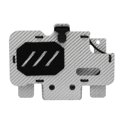 Carbon Fiber Chest Phone Mount – Hands-Free Phone Holder for Tactical Vests, Plate Carriers & Outdoor Gear 