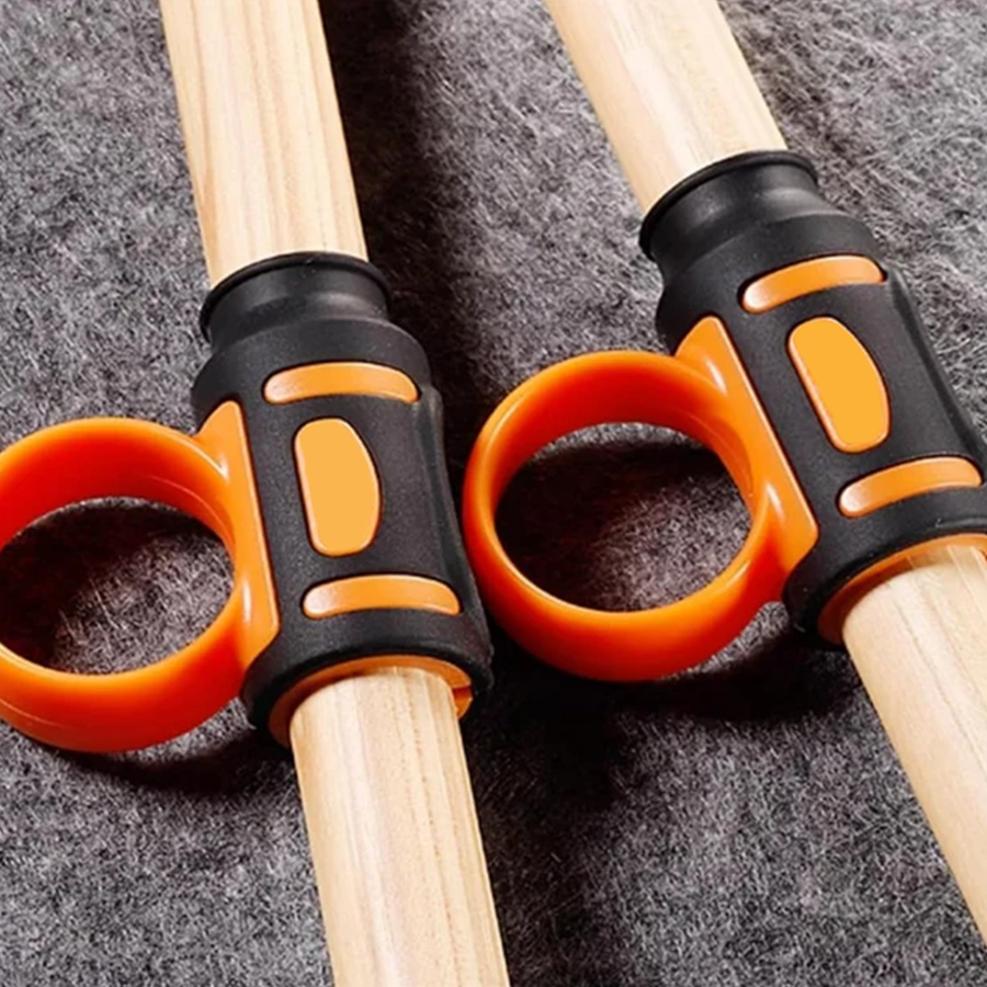 Drum Stick Control Clip – Silicone Finger Grip for Drumstick Rotation (2-Pack)
