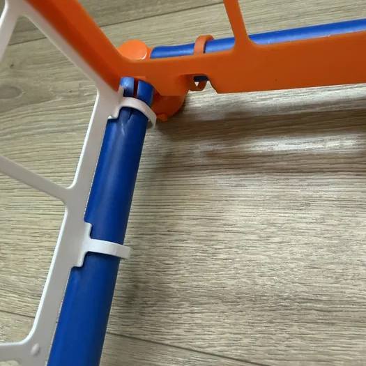 Motorized Soccer Goal Set with Two Soccer Balls
