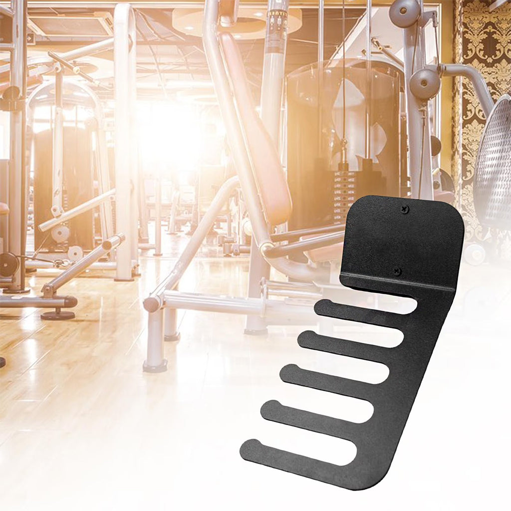 Wall-Mounted Resistance Band Holder – Heavy-Duty Steel, Space-Saving Gym Organizer