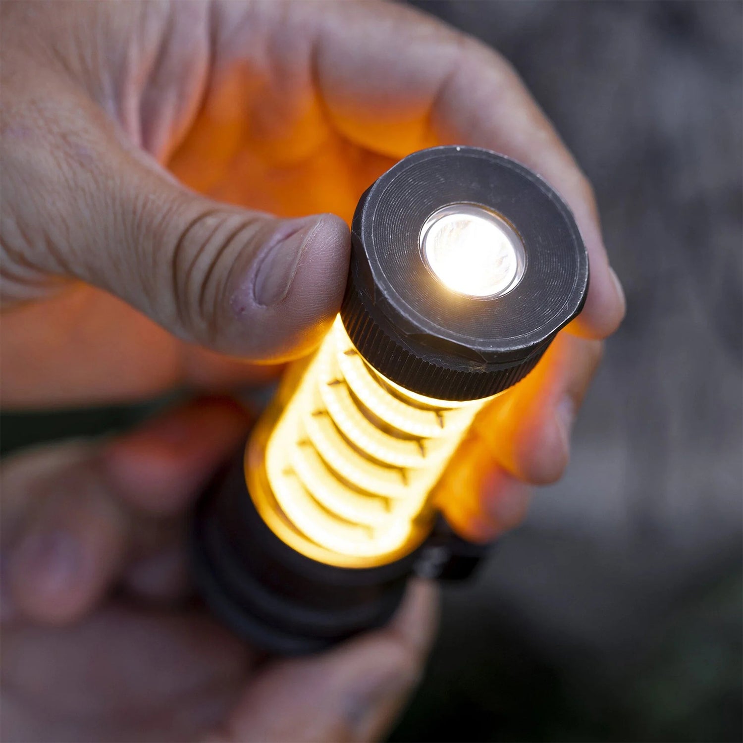 Edison Stick Light – Vintage Lantern & Flashlight, 7 Modes, USB-C Rechargeable