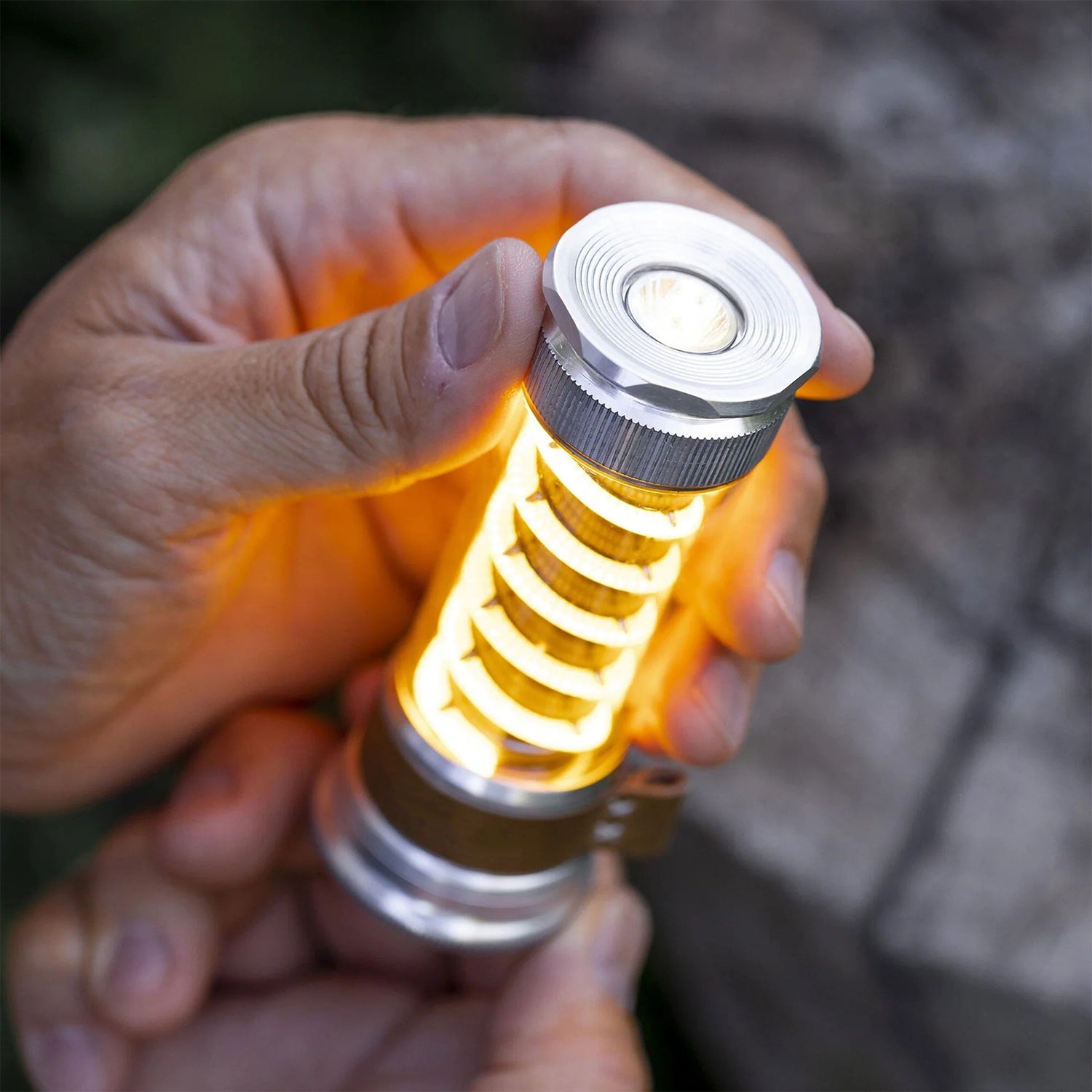 Edison Stick Light – Vintage Lantern & Flashlight, 7 Modes, USB-C Rechargeable