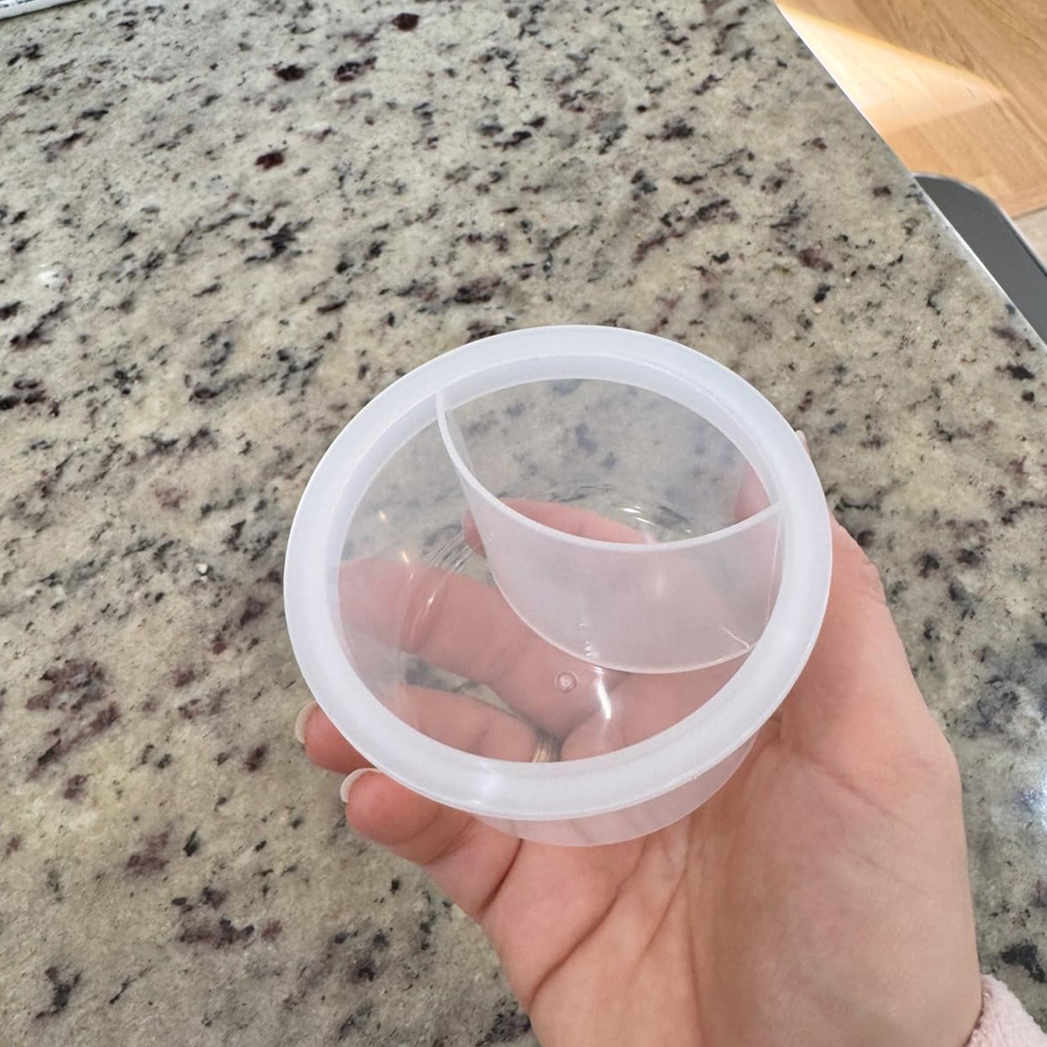 Overnight oatmeal container with lid