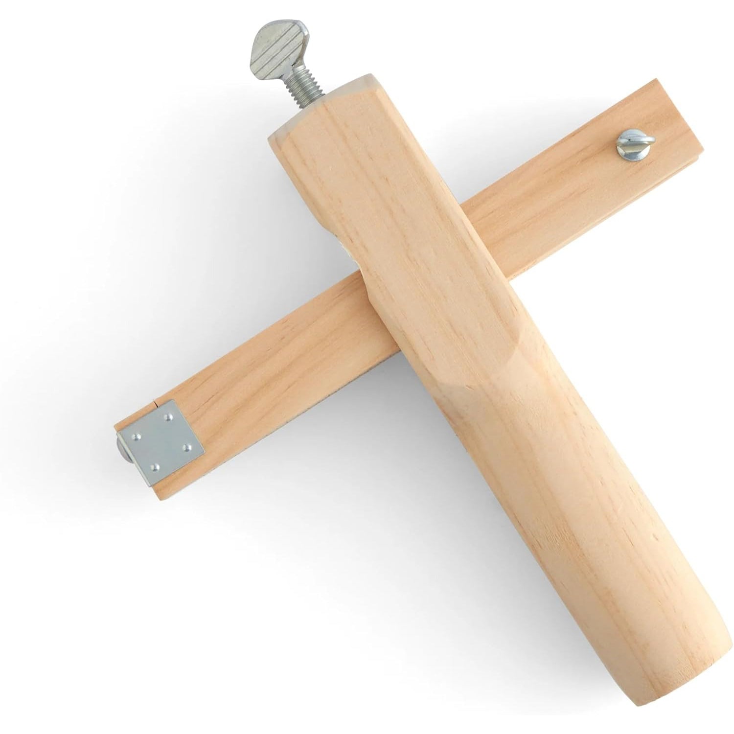 Natural wood handmade belt cutter