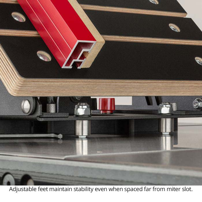 Precision Adjustable Joinery Sled System for Table Saw and Router Table Woodworking