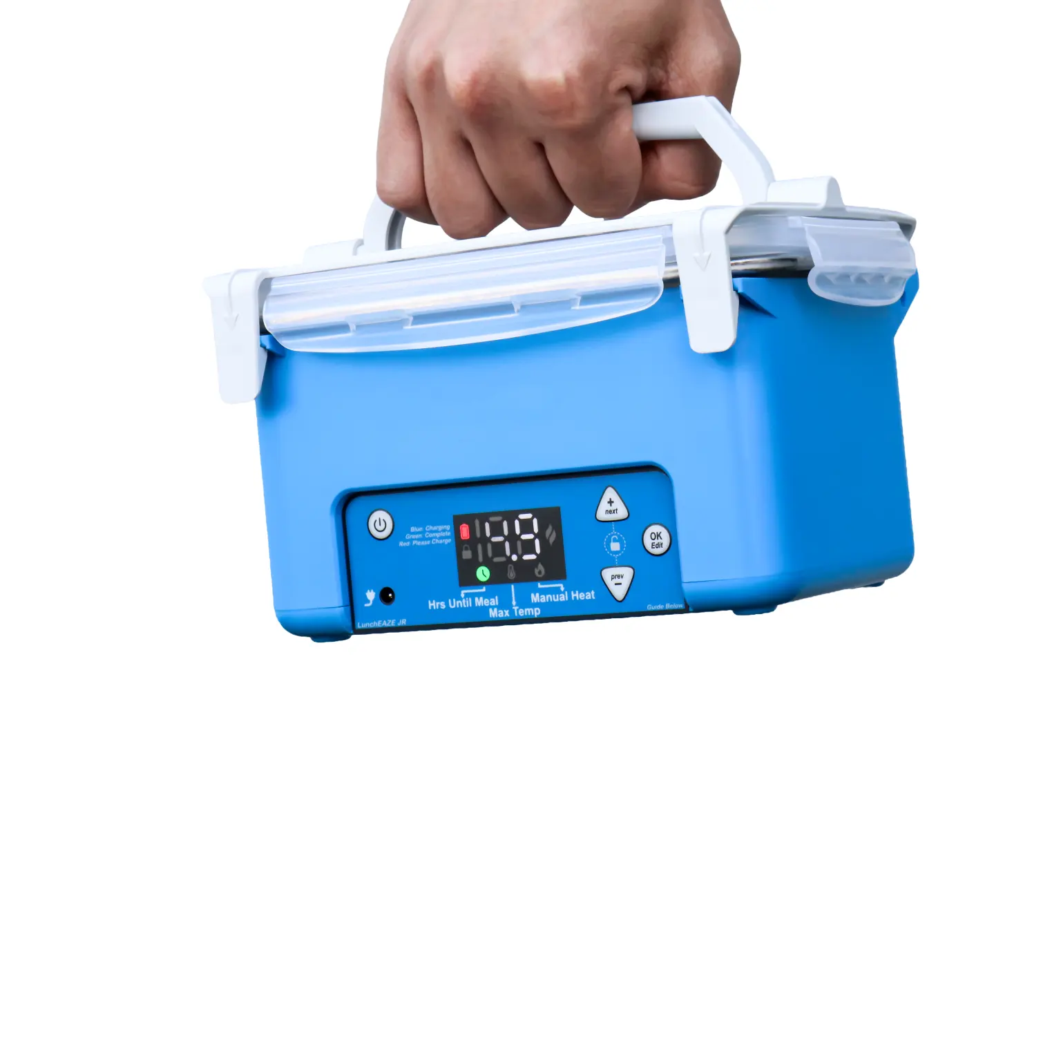 Portable Self-Heating Lunch Box – 600ml Stainless Steel Container