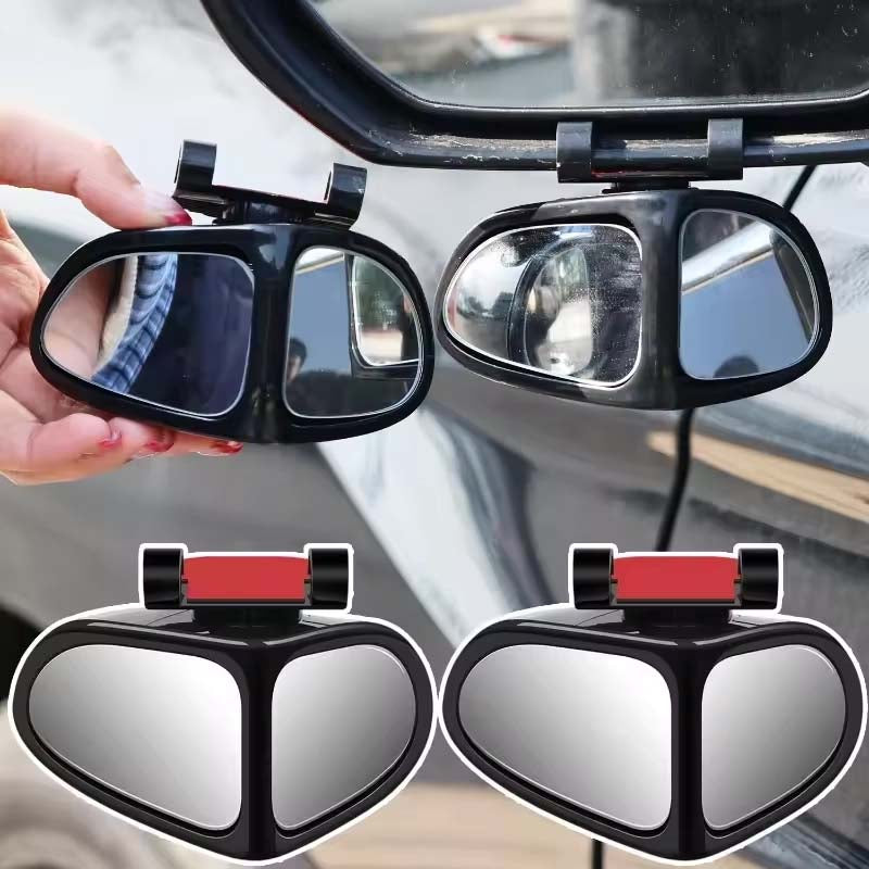 360° Adjustable Blind Spot Mirror for Cars – Wide Angle Rearview Mirror for Safe Reversing & Parking