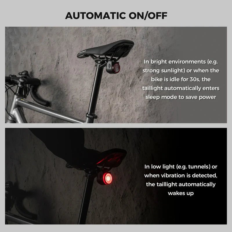 Taillight remote control USB-C interface