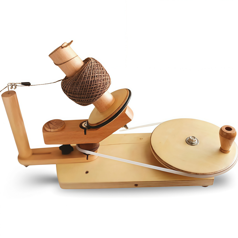 Professional Jumbo Yarn Ball Winder – Smooth, Fast Winding for Knitting & Crochet Projects