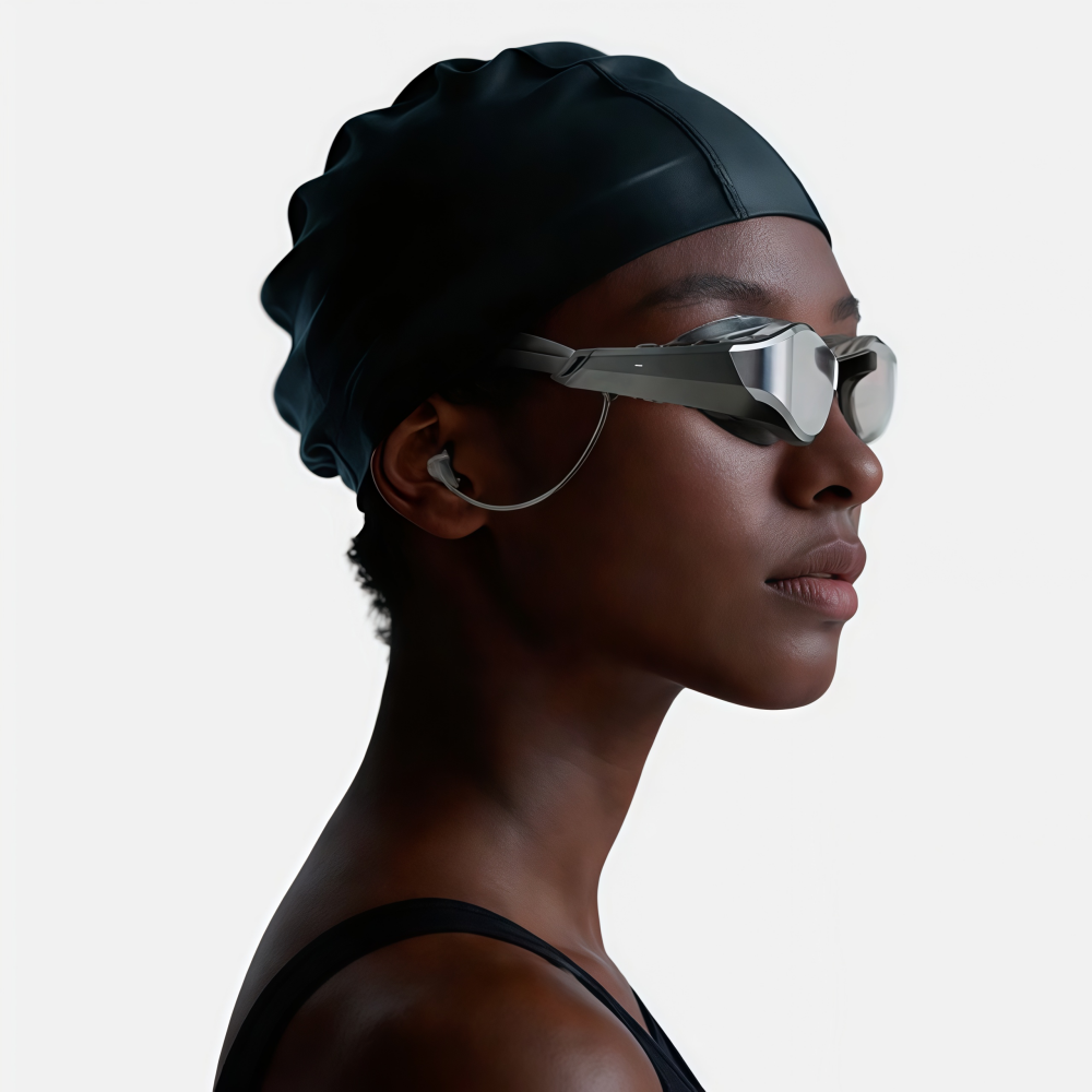 Smart Swim Goggles with Built-In Headphones – Enjoy Music and Stay Focused Every Lap