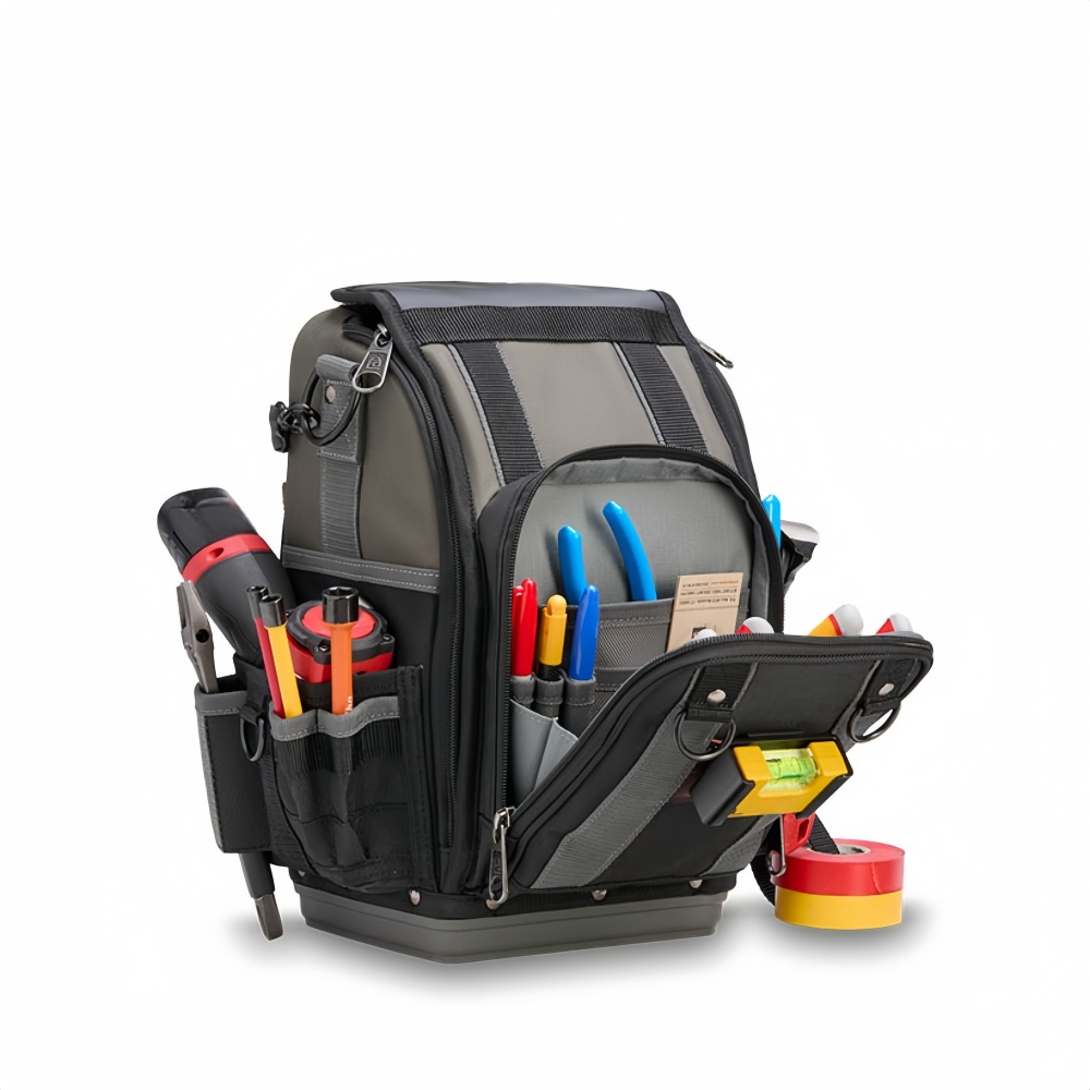 Professional Tech Tool Bag – Organized Storage & Easy Access for Busy Tradesmen