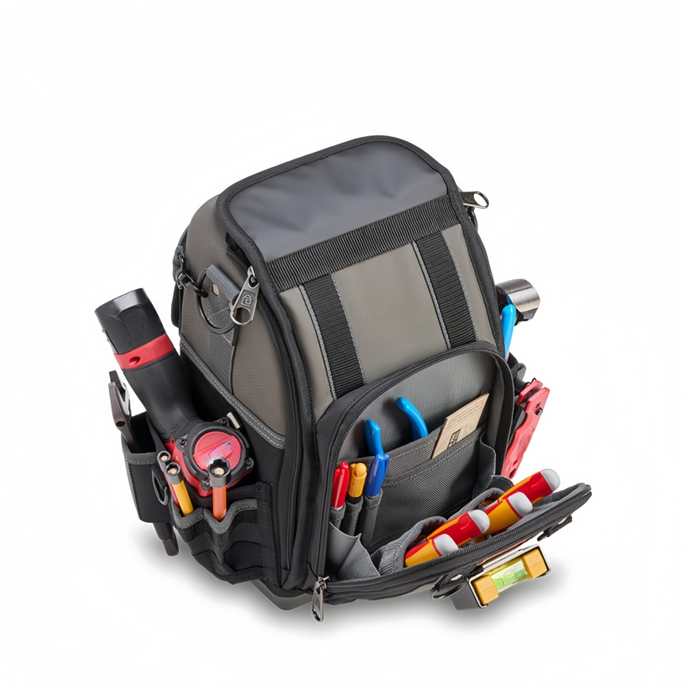 Professional Tech Tool Bag – Organized Storage & Easy Access for Busy Tradesmen