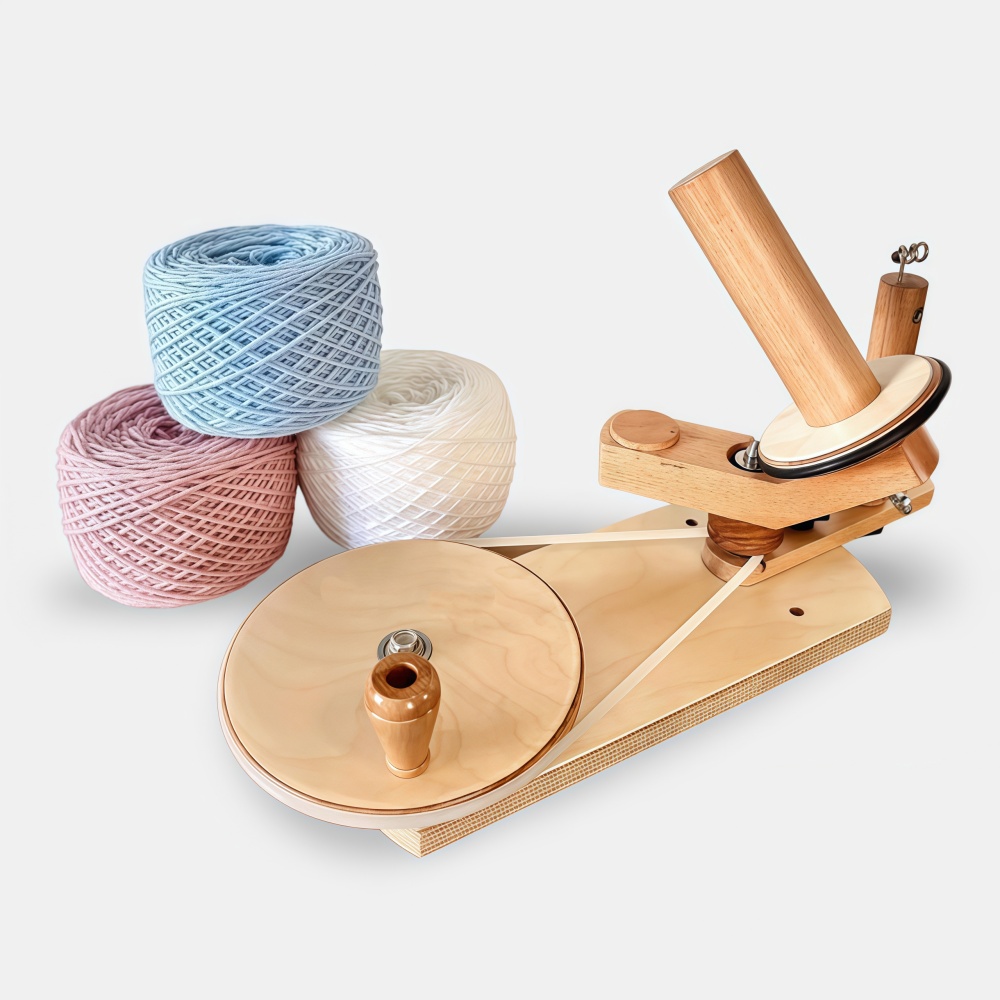 Professional Jumbo Yarn Ball Winder – Smooth, Fast Winding for Knitting & Crochet Projects