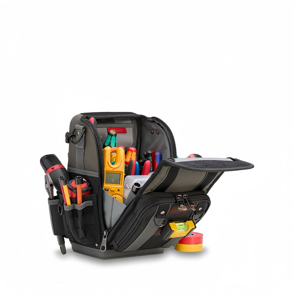 Professional Tech Tool Bag – Organized Storage & Easy Access for Busy Tradesmen