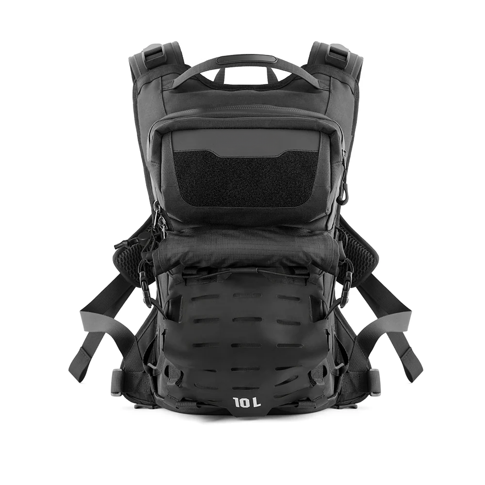 10L Motorcycle Riding Backpack with Back Protection