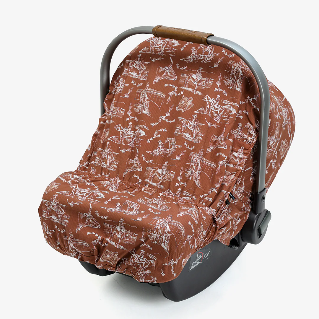 Deep Western Baby Car Seat Cover – Breathable Holed Fabric