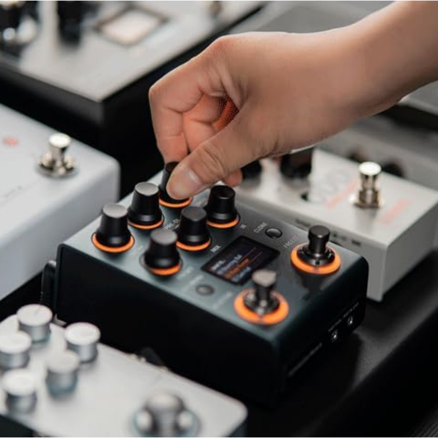 Stereo Convolution Reverb Pedal with Dual Reverb & IRs