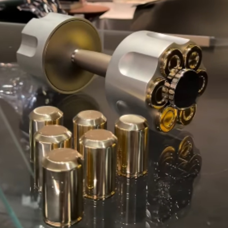 Revolver-Shaped Dumbbell