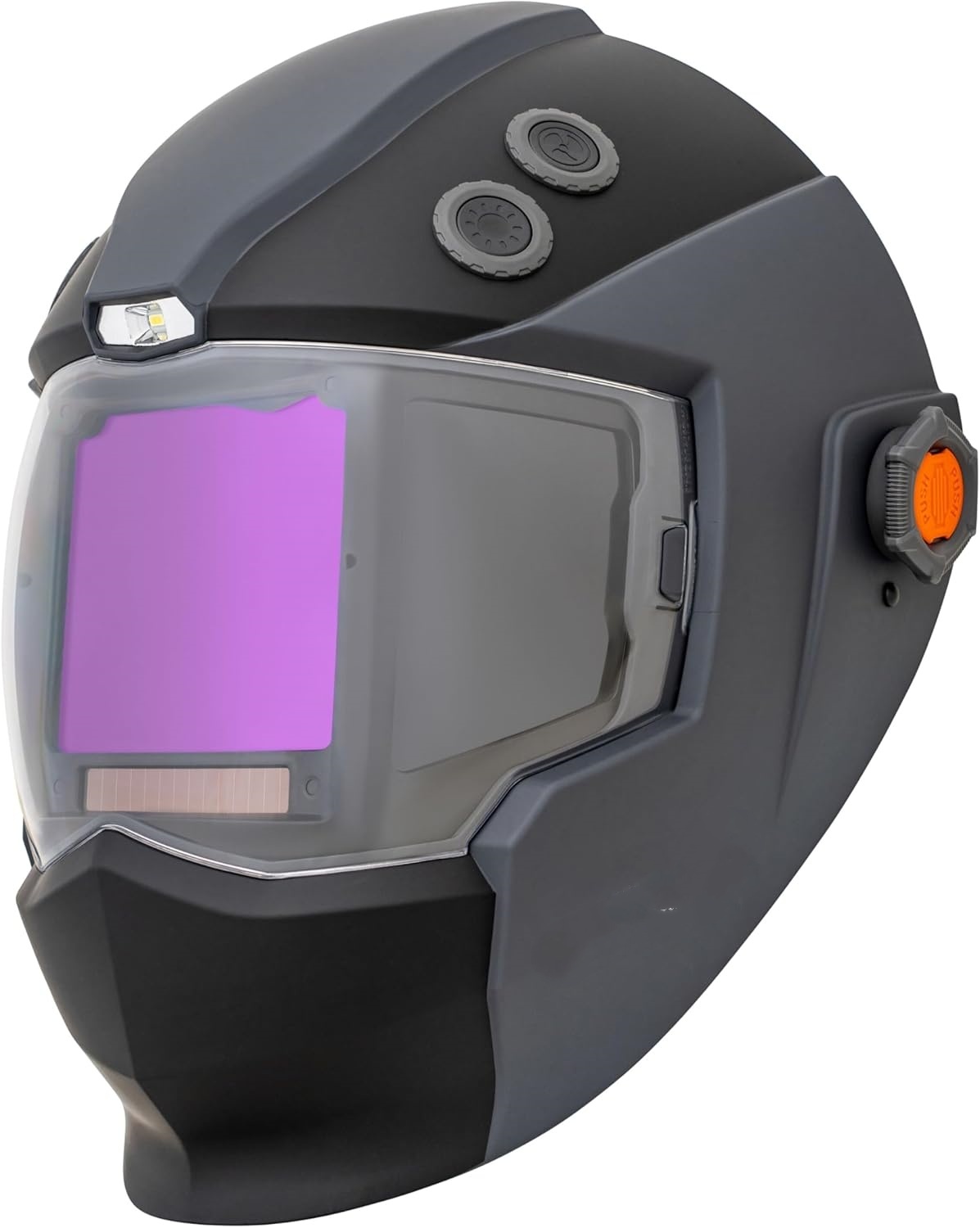 Welding Helmet with Cooling Fan & LED Headlamp