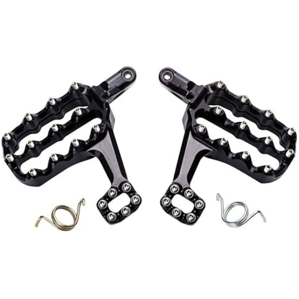 Adjustable Foot Pegs with Ankle Saver Technology