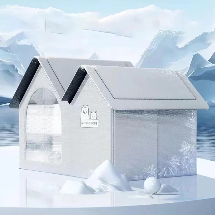 Air-Conditioned Pet House : 8-12 Hours Cooling
