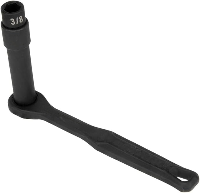 Pass-Through Socket Wrench Set with 90-Tooth Ratchet