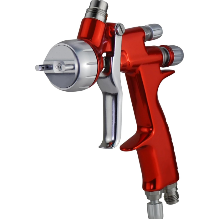 Professional Spray Gun with Optional Digital Pressure Gauge