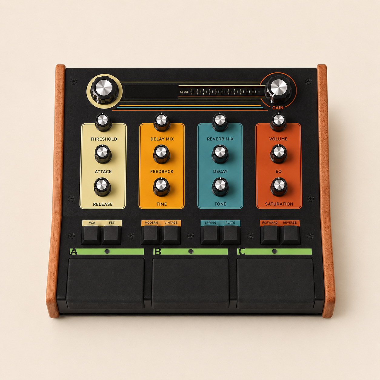 Professional Drum & Percussion Effects Processor