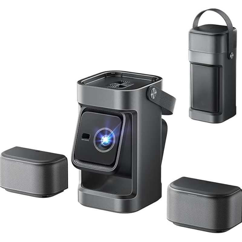 Portable Projector : Detachable Speakers — 650 ANSI Lumens