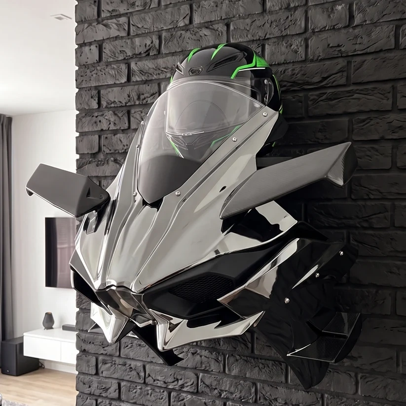 Wall-Mounted Superbike Display