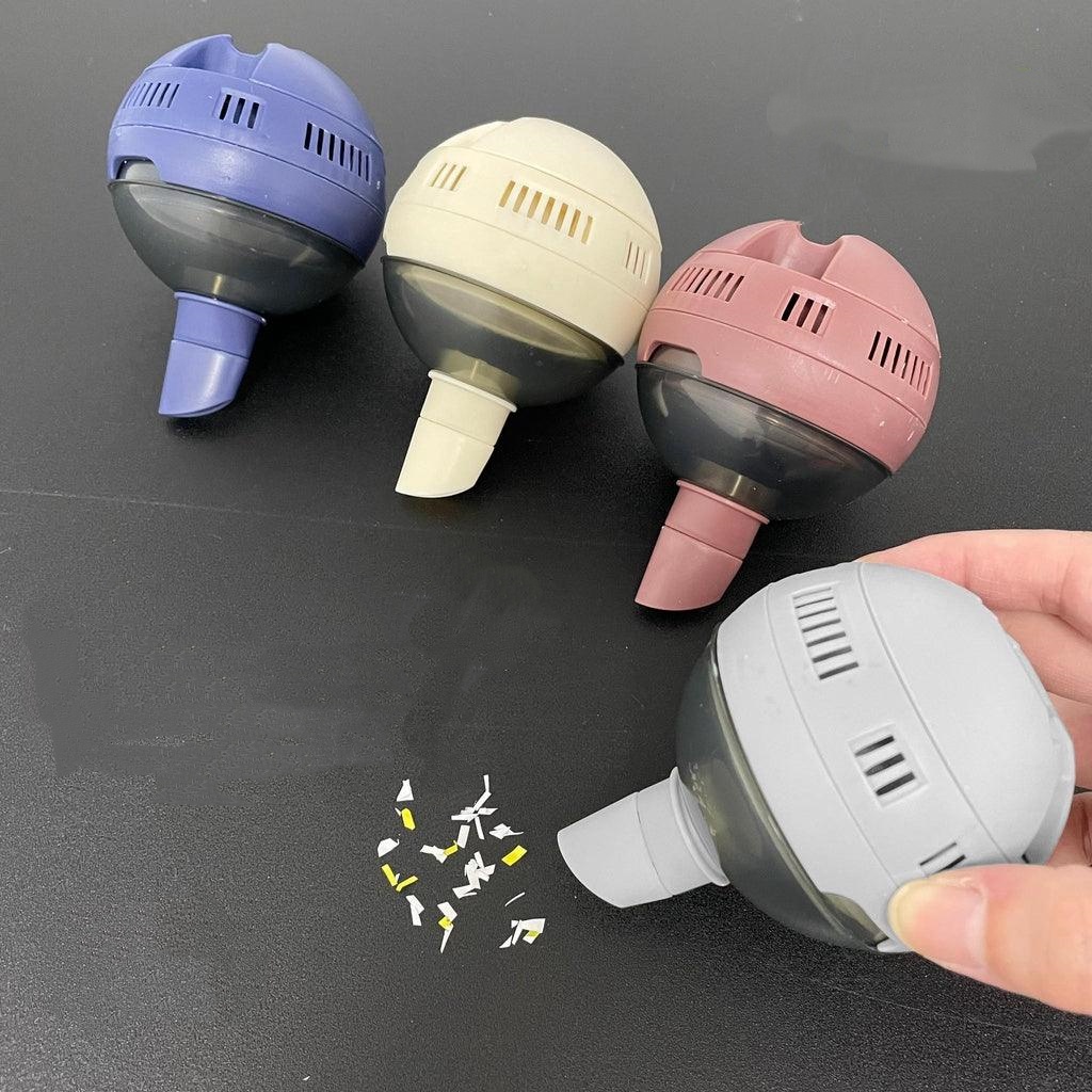 Mini Desktop Vacuum 🧹 Cute Gashapon Style Cleaner