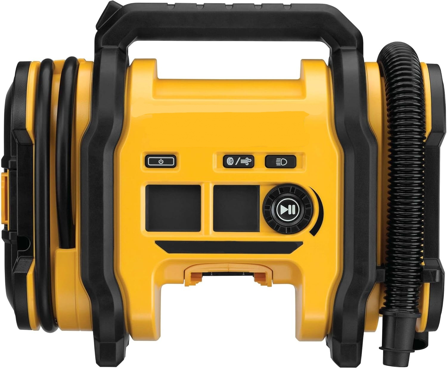 Multi-Power Tire Inflator with Auto Shutoff & 3 Power Sources