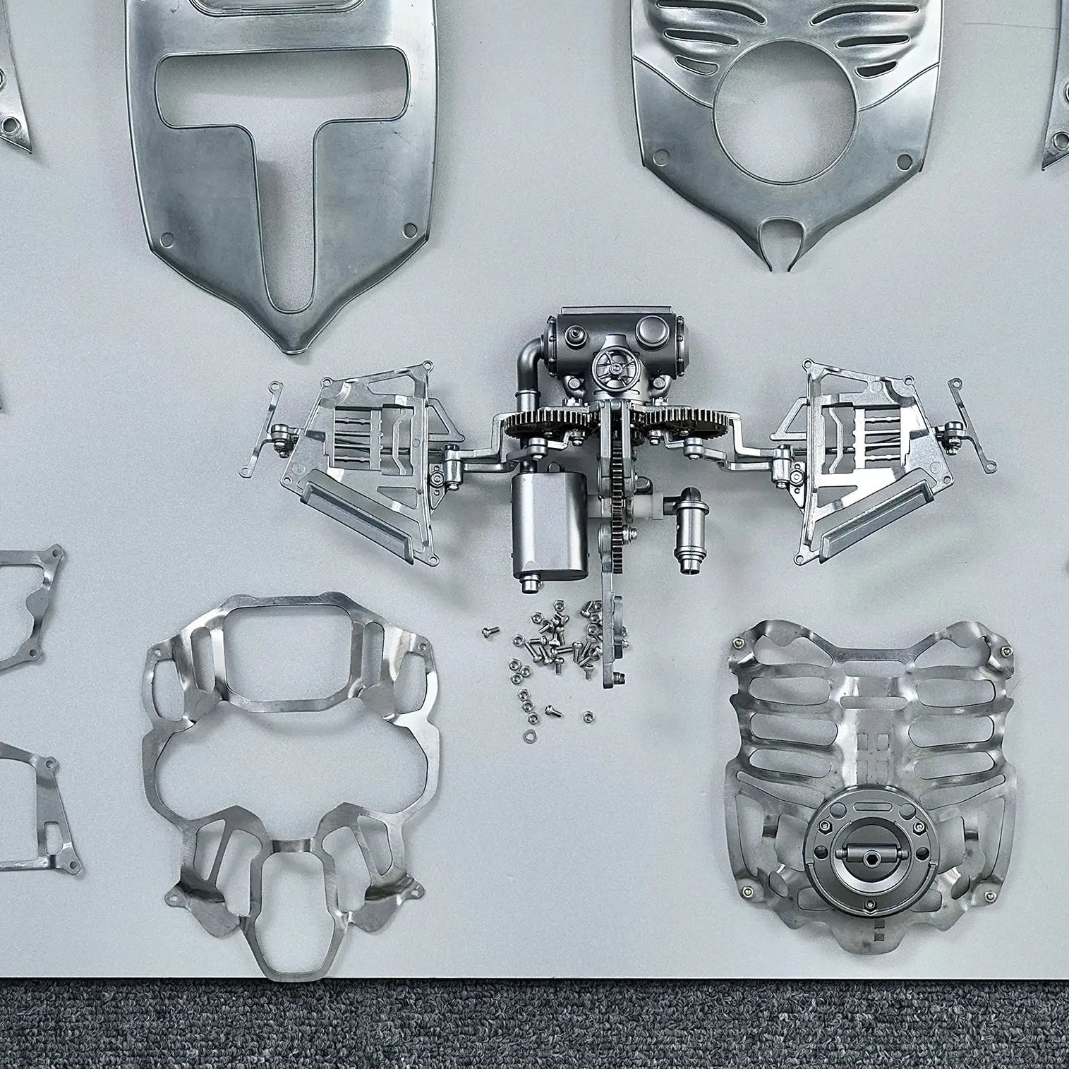 Mechanical Metal Manta Ray Dynamic Sculpture Kit