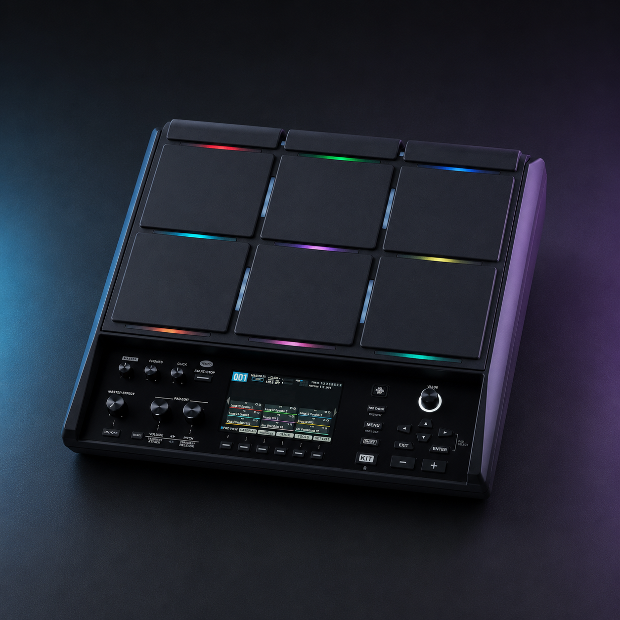 9-Pad Live Sampling & Performance Station