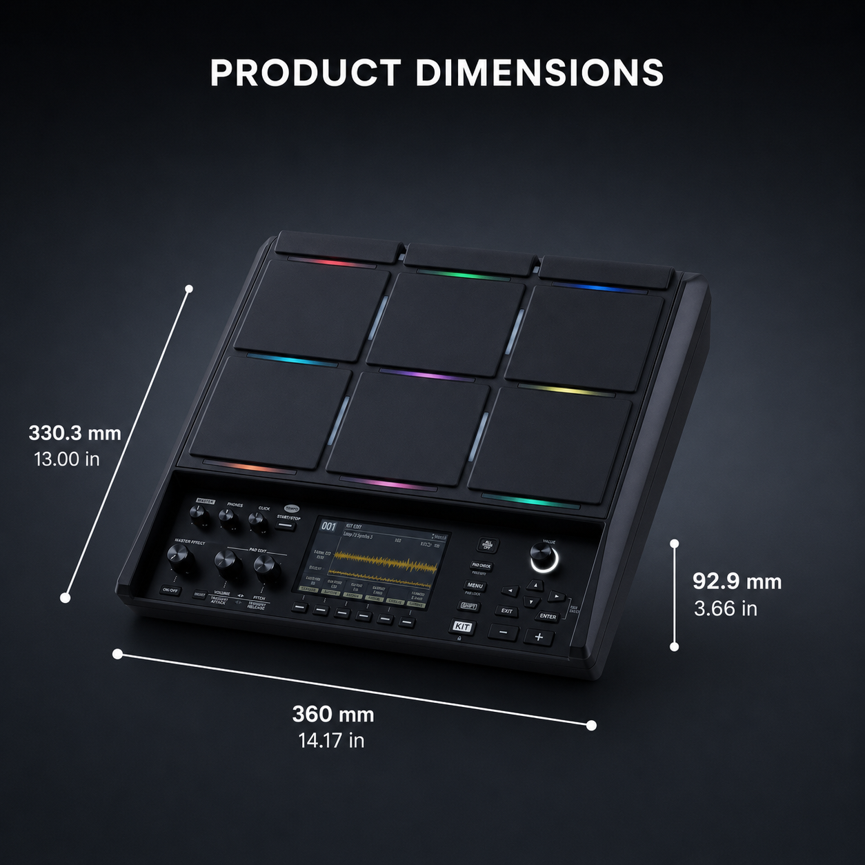 9-Pad Live Sampling & Performance Station