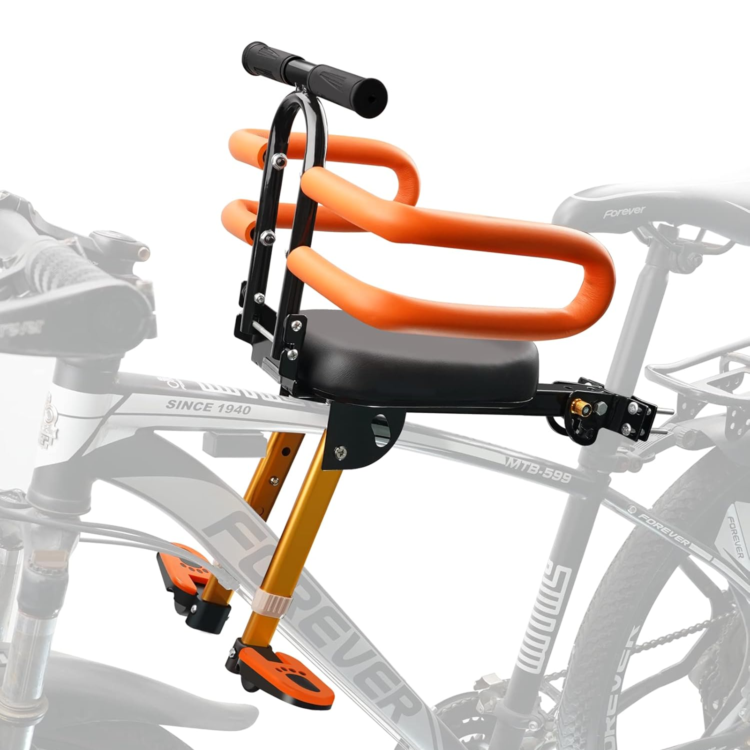Child seat for adult bicycles