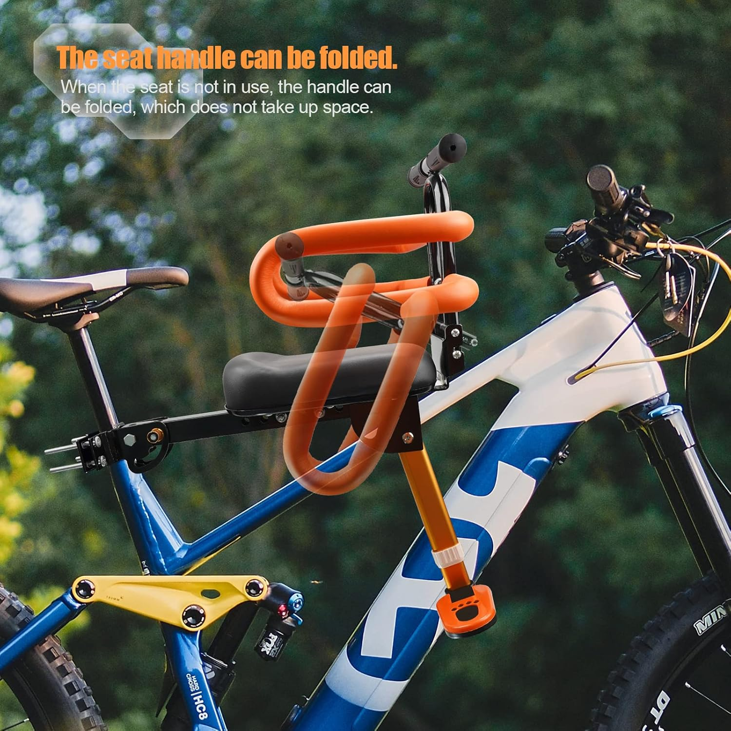 Child seat for adult bicycles