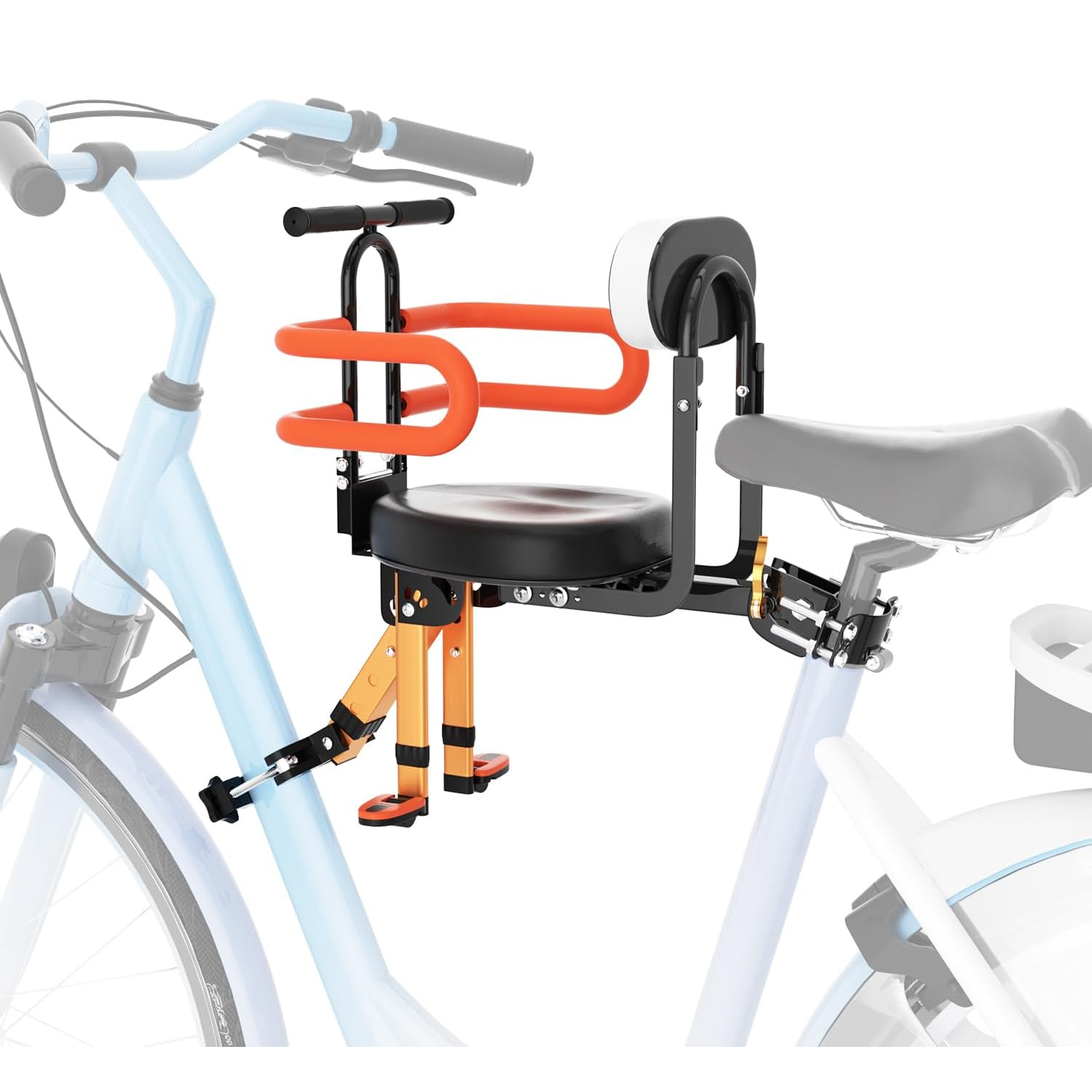 Child seat for adult bicycles