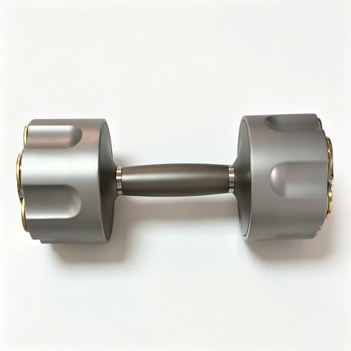 Revolver-Shaped Dumbbell