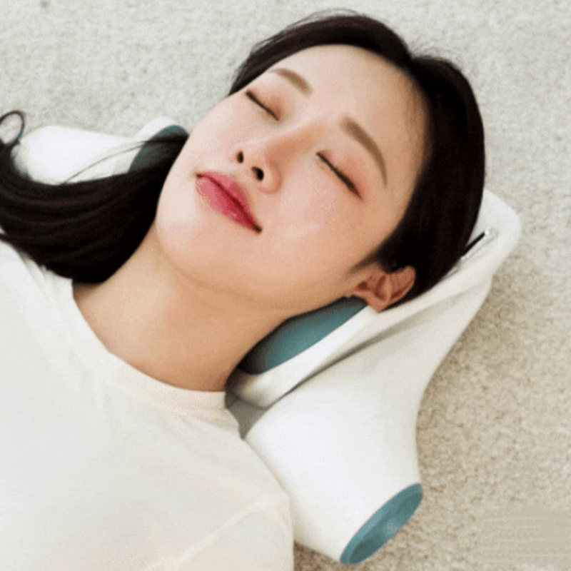 Neck Traction Device with 3-Level Adjustable Pull